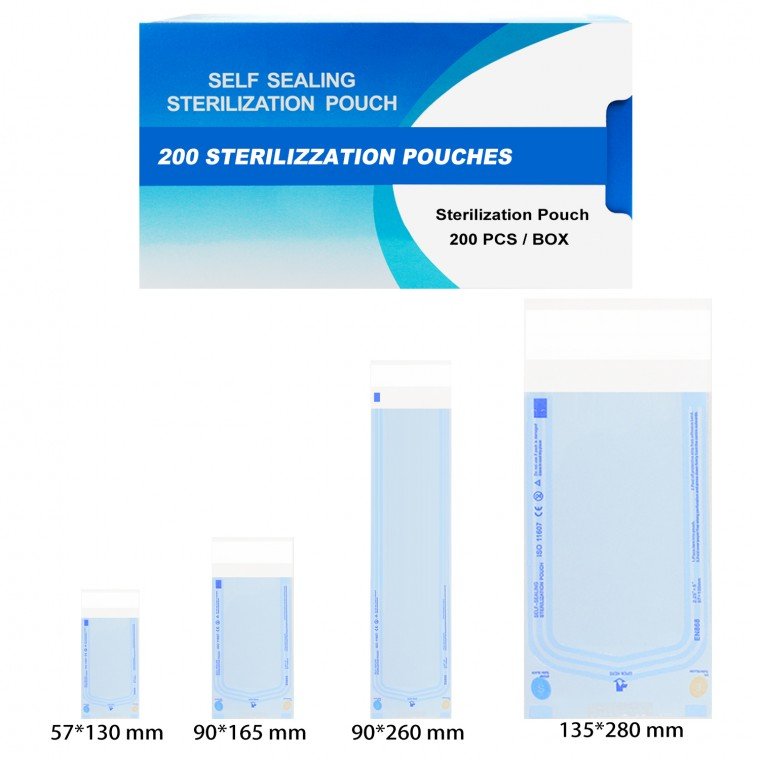 PT-BUSTA-01 Buste Autosigillanti per Sterilizzazione e Disinfezione in Autoclave