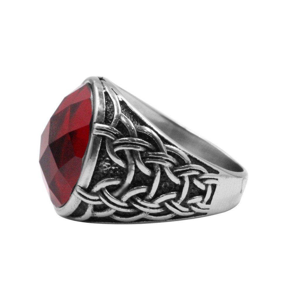 A-622-40   Ring Red Gem