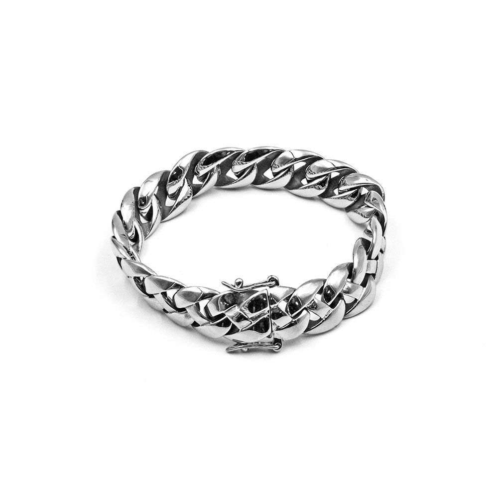 B-063 Steel bracelet Double sided - 1.5 cm