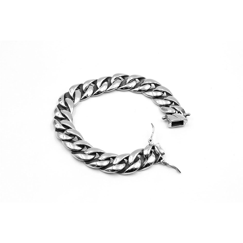 B-063 Steel bracelet Double sided - 1.5 cm